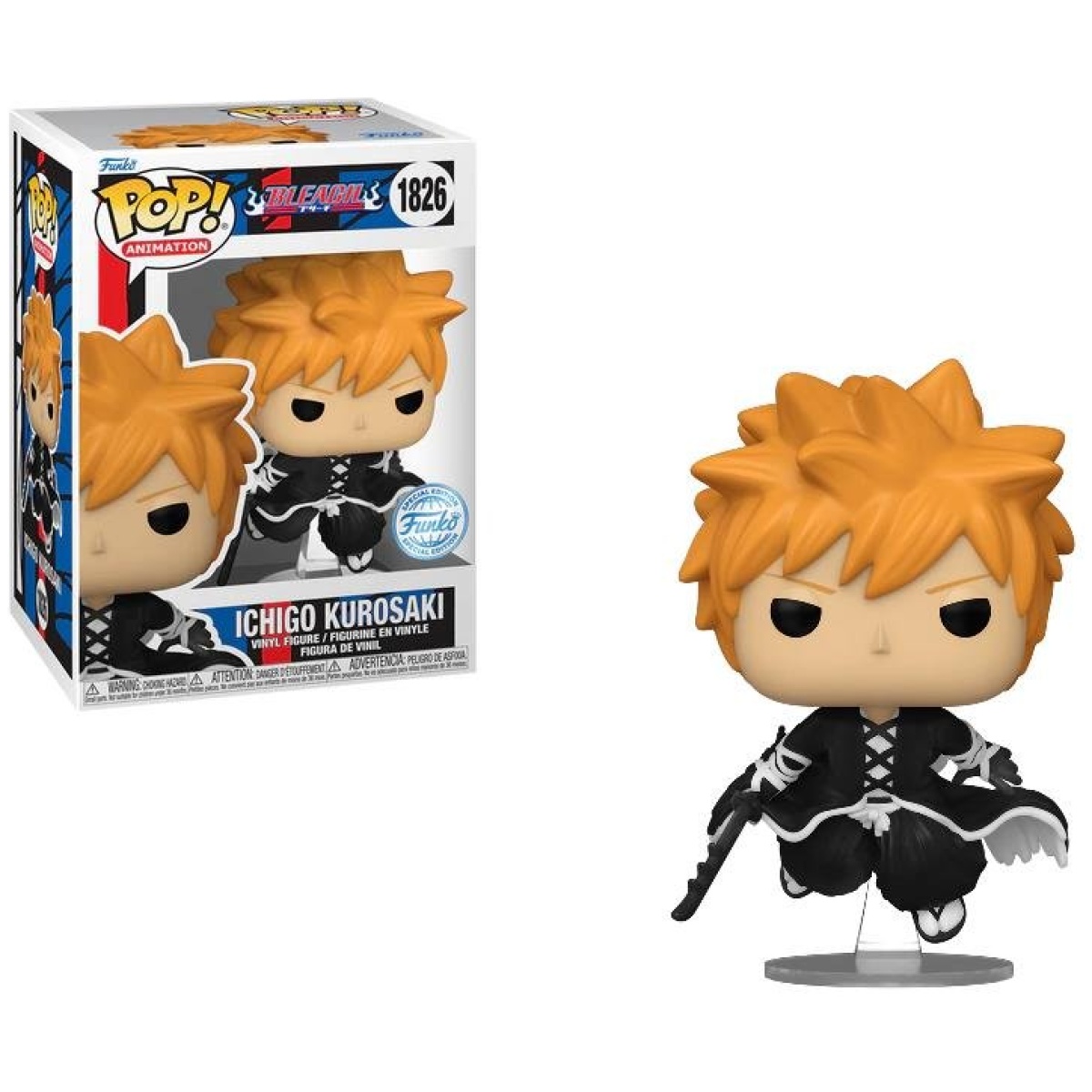 Funko POP! Bleach - Ichigo Kurosaki #1826 special edition - Image 1