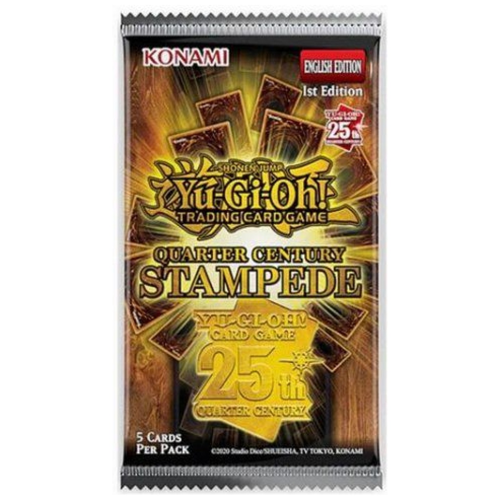    yu gi oh tcg booster quarter century stampede x
