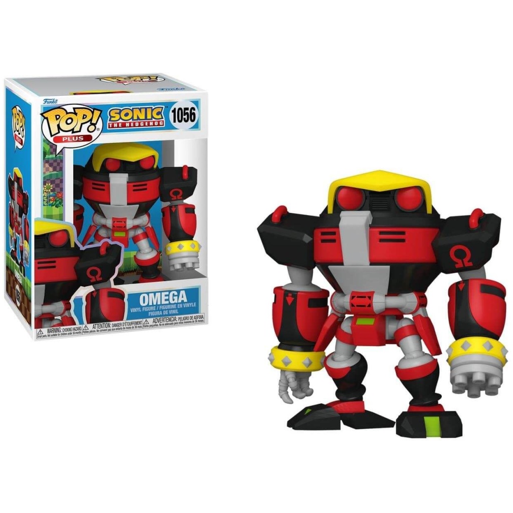    figoura funko pop plus sonic the hedgehog omega   x