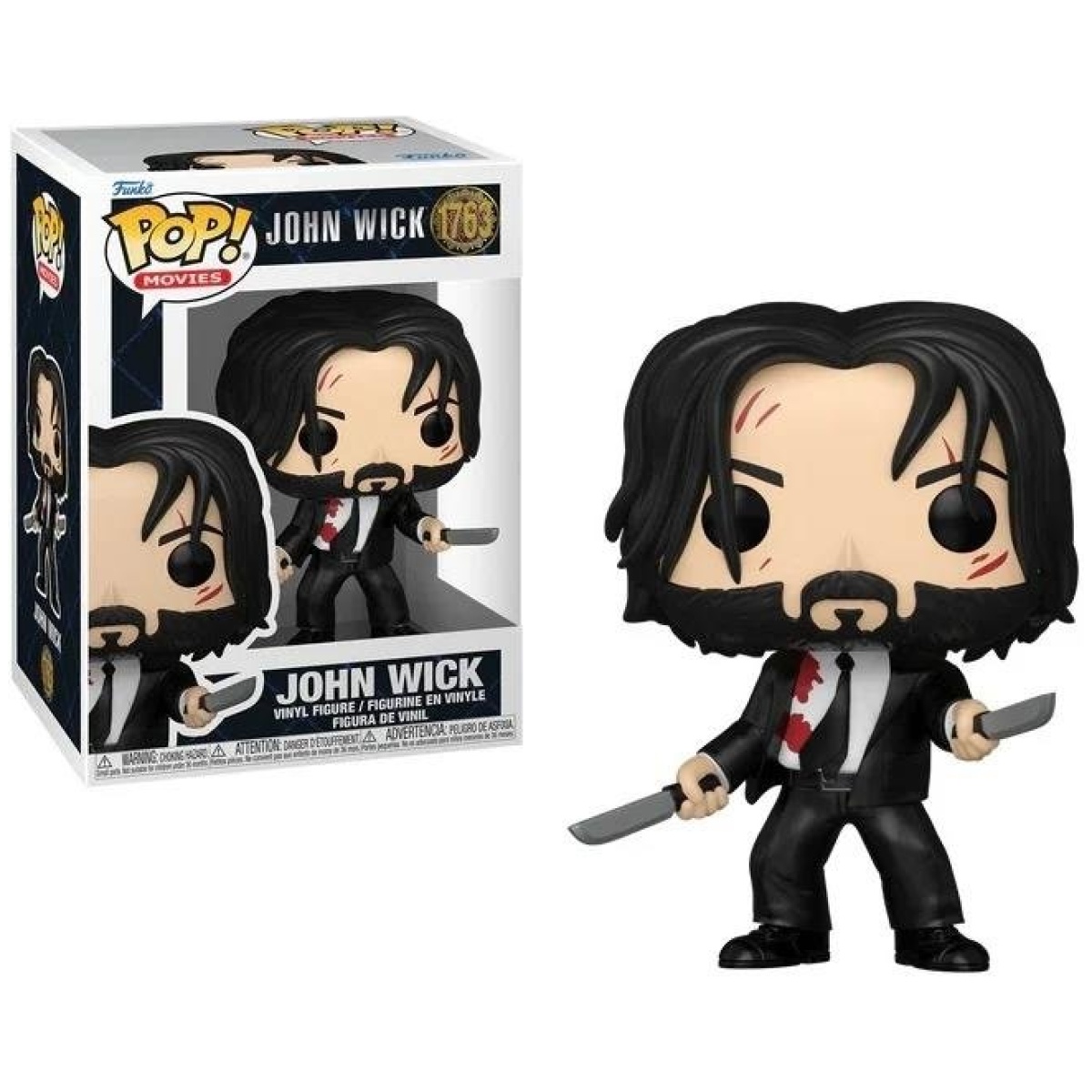 Funko POP! John Wick - John Wick with Knives #1763 - Image 1