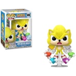 Funko POP! Sonic the Hedgehog - Super Sonic with Emeralds (Flocked) #1059 special edition