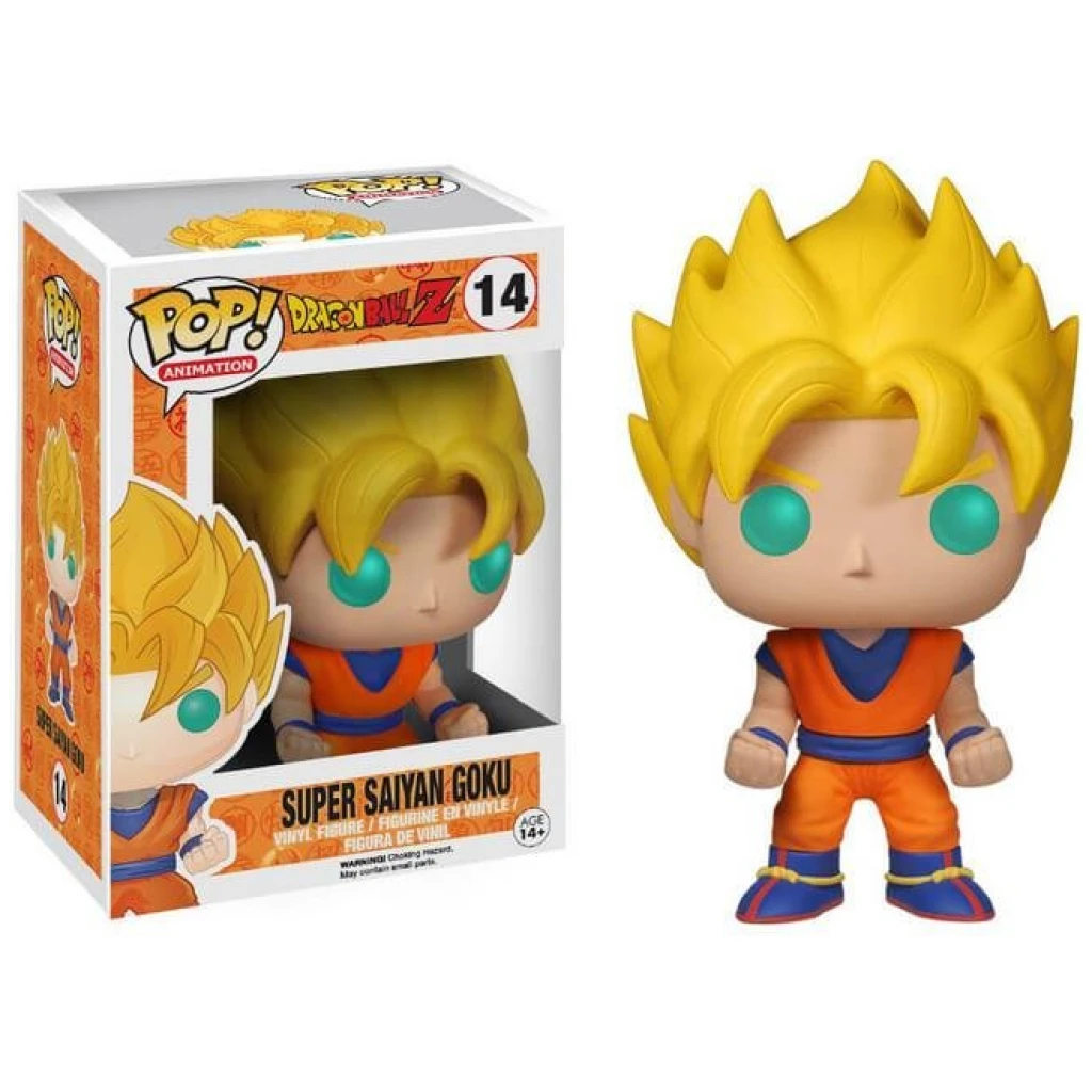    figoura funko pop dragon ball z super saiyan goku  x