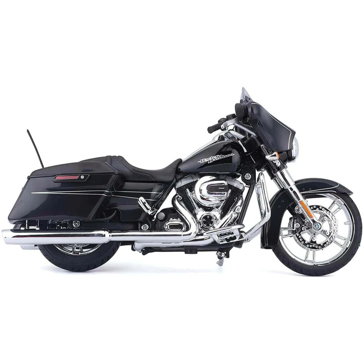 HARLEY DAVIDSON STREET GLIDE SPECIAL BLACK 2015 1/12 - Image 3