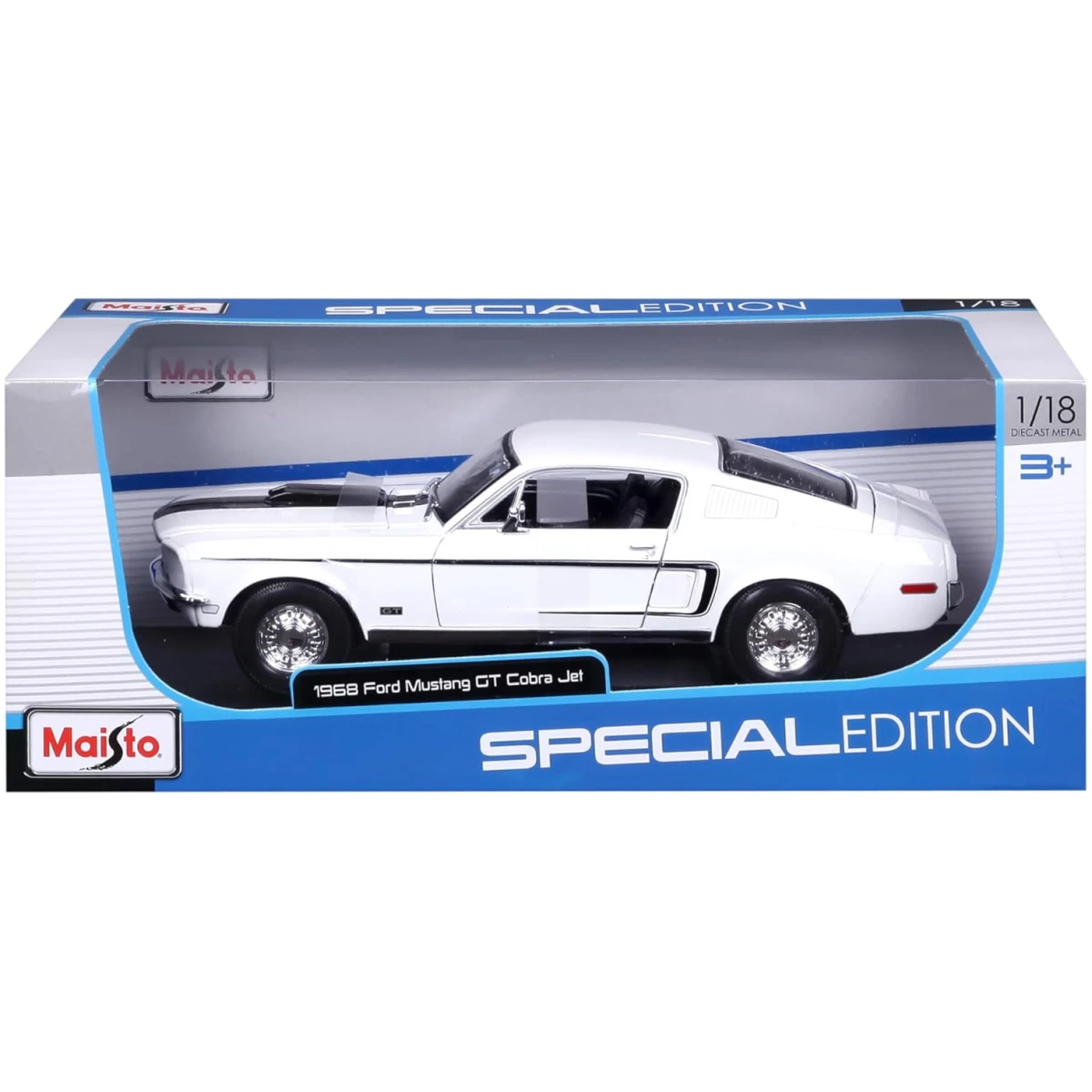 FORD MUSTANG GT COBRA JET 1968 1/18 - Image 1