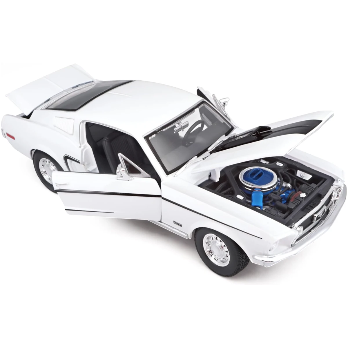 FORD MUSTANG GT COBRA JET 1968 1/18 - Image 4