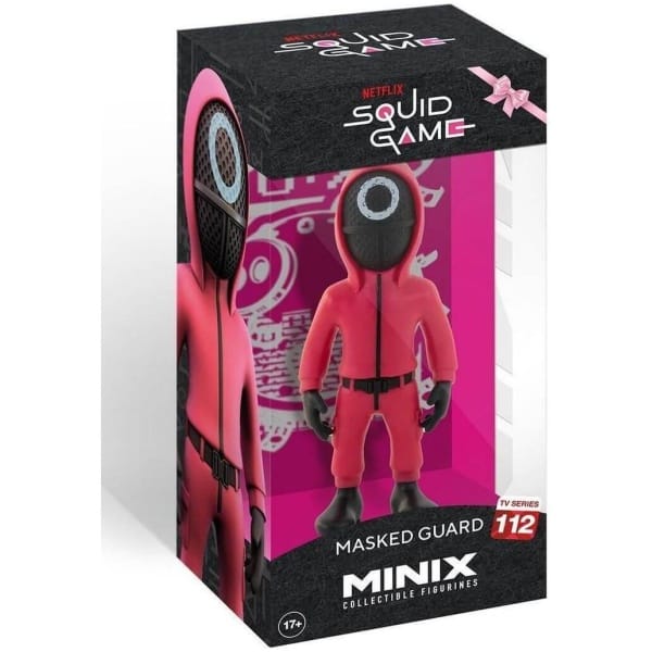 Squid Game Minix Figure Masked Circle Guard 12cm