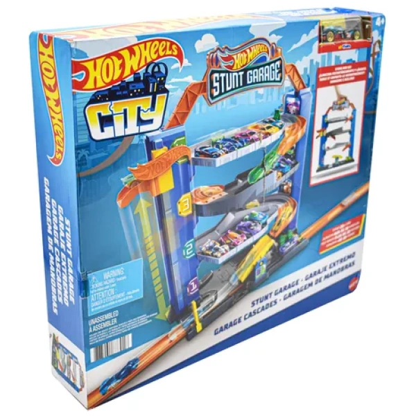 Mattel Hot Wheels: City VS Robo Beasts - City Stunt Garage