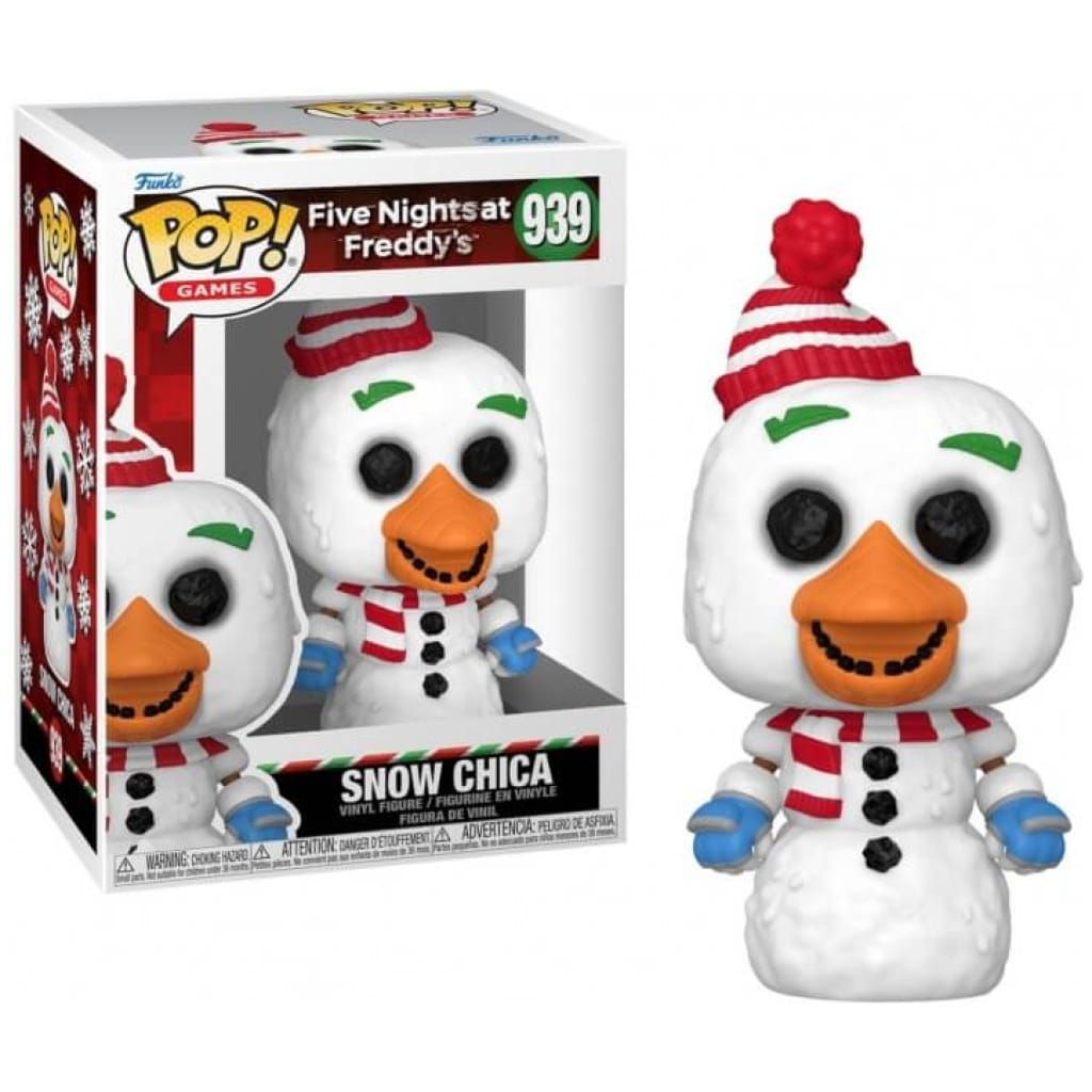funko pop games five nights at freddy s snow chica  vinyl figure x