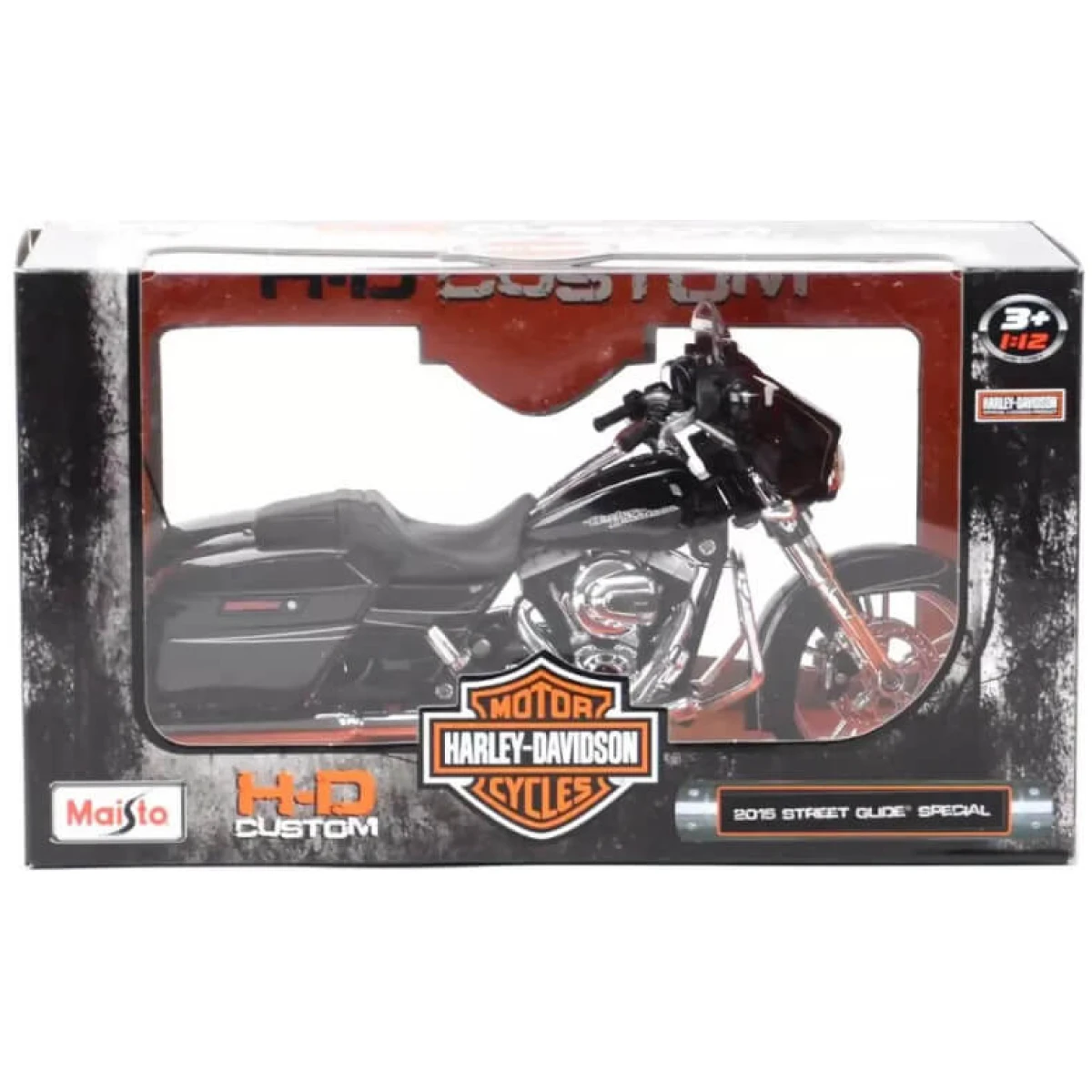 HARLEY DAVIDSON STREET GLIDE SPECIAL BLACK 2015 1/12 - Image 1