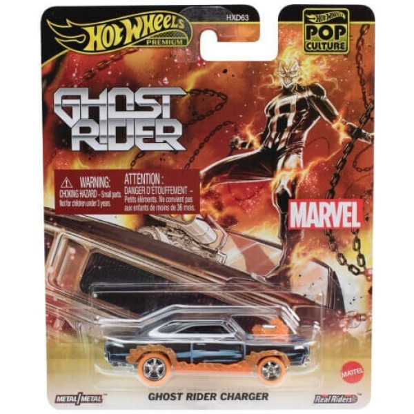 Mattel Hot Wheels Premium® Pop Culture: Ghost Rider - Charger Vehicle