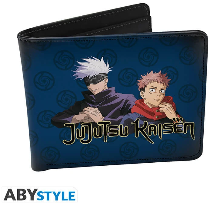 jujutsu-kaisen-wallet-itadori-gojo-vinyl JUJUTSU KAISEN Wallet Itadori & Gojo Vinyl - Image 1