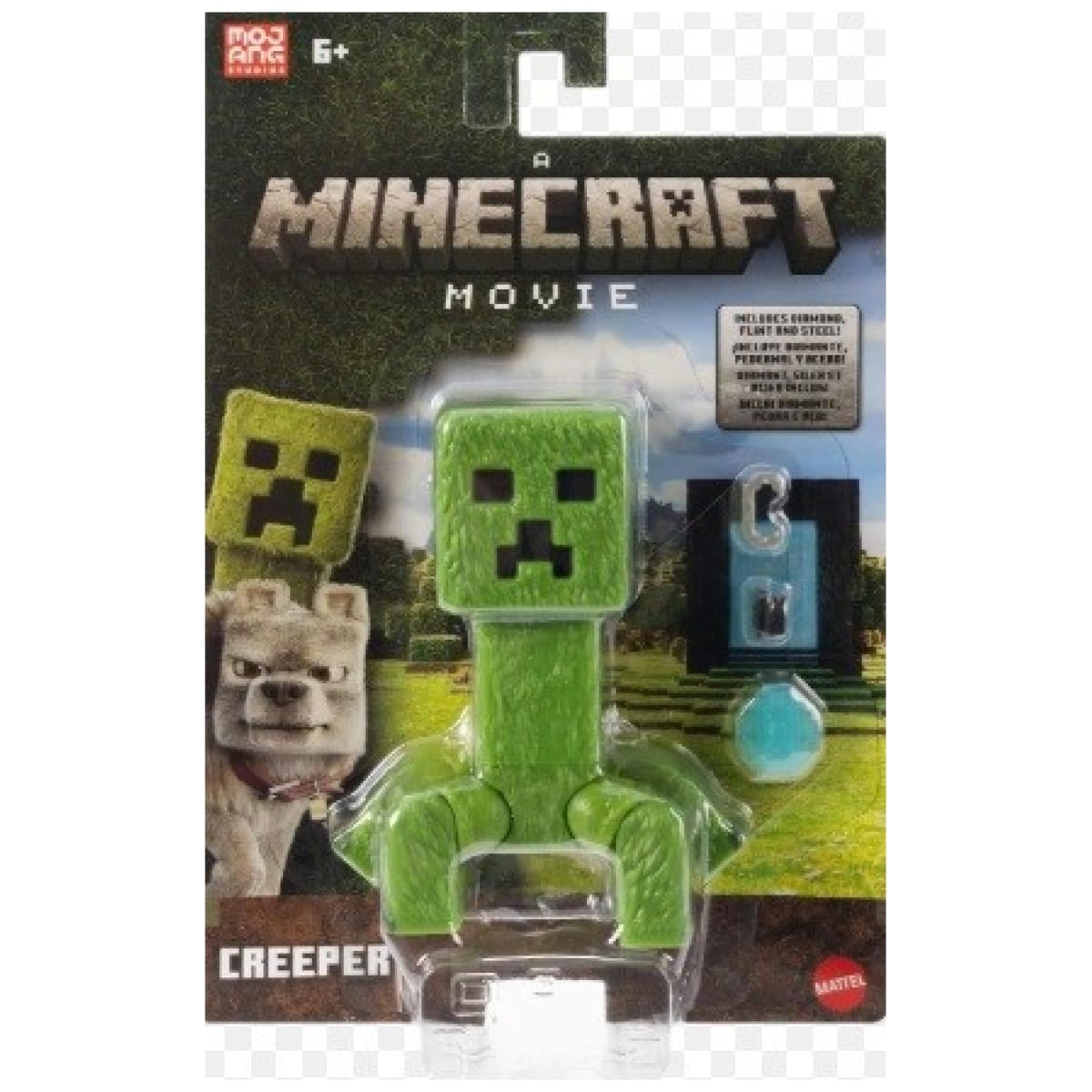 Mattel Minecraft Movie: Creeper Figure (JFR58) - Image 1