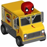 Funko Bitty POP! Marvel - deadpool's Chimichanga Truck 2.5cm - Image 4