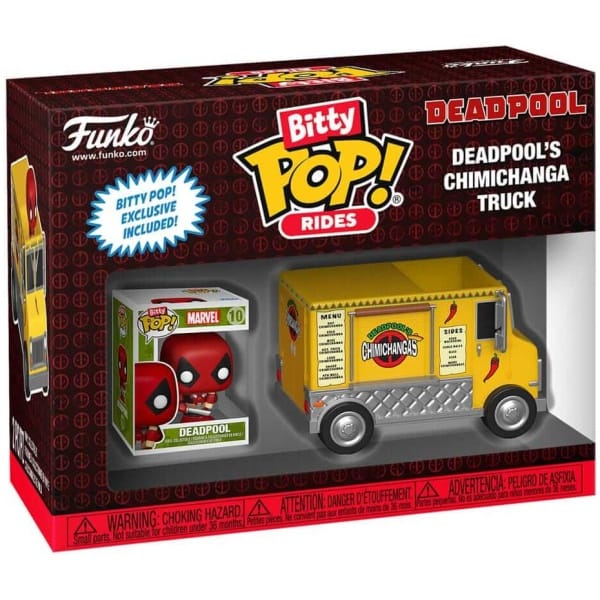 Funko Bitty POP! Marvel - deadpool's Chimichanga Truck 2.5cm