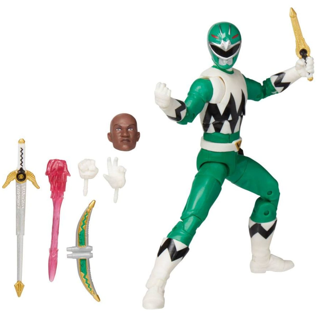 Power Rangers Lightning Collection Action Figure Lost Galaxy Green Ranger 15cm - Image 3