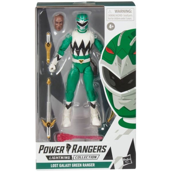 Power Rangers Lightning Collection Action Figure Lost Galaxy Green Ranger 15cm