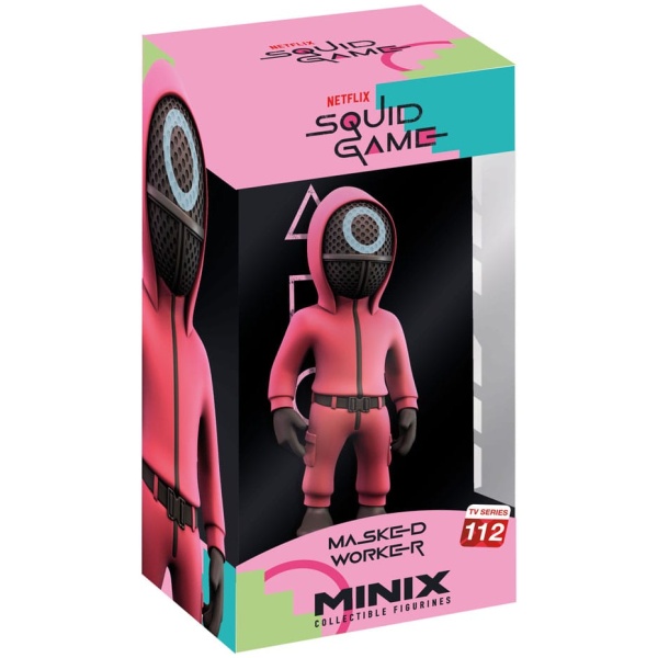 Squid Game Minix Figure Masked Circle Guard 12cm