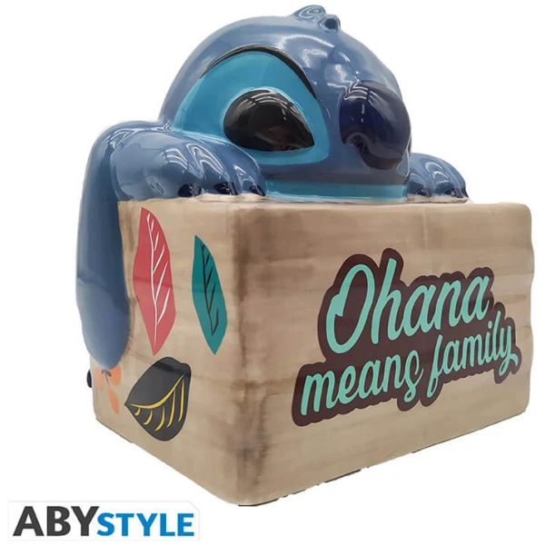 DISNEY Cookie Jar Lilo & Stitch Ohana