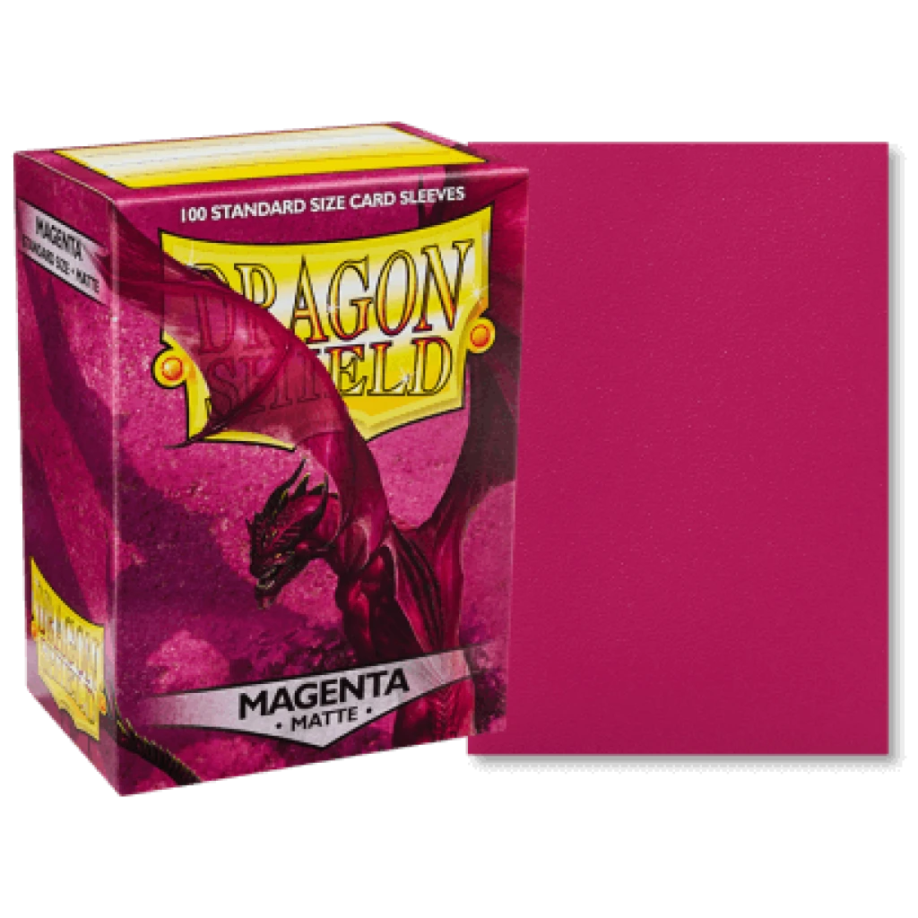 dragon shield matte magenta  x