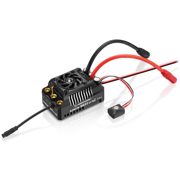 Hobbywing Ezrun MAX5 HV Plus G2 ESC 330 Amp 6-12s LiPo, BEC 6A