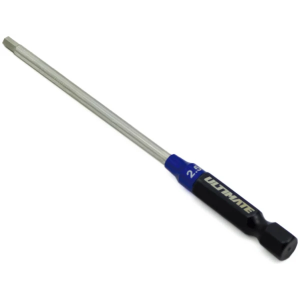 POWER TOOL HEX TIP w/ ID COLLAR 2.5 x 98mm