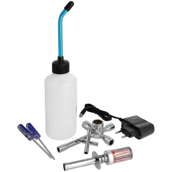 Robitronic Nitro Starterkit (Glow Starter 2000mAh, Fuel Bottle, Tools)