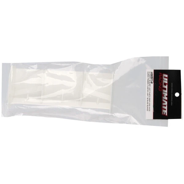 ULTIMATE 1/8 BUGGY PLASTIC REAR WING WHITE