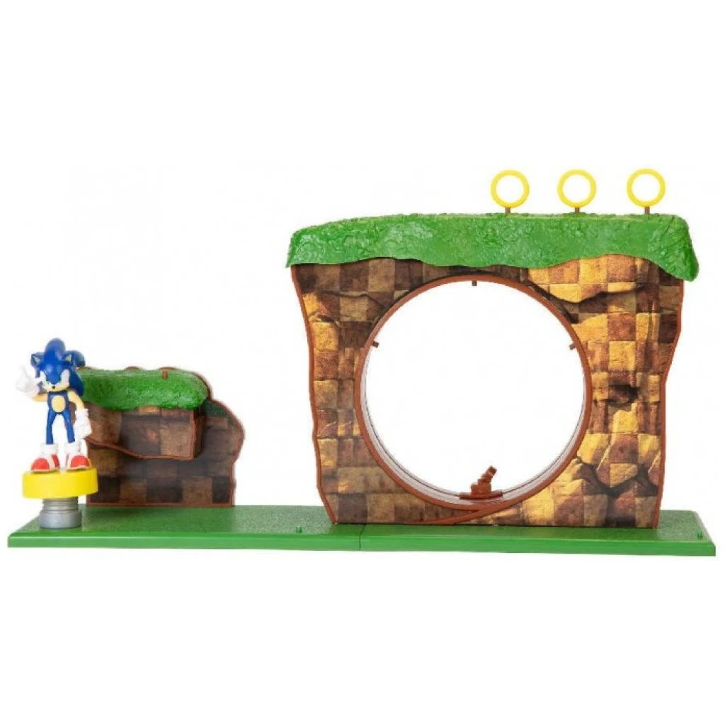 sonic the hedgehog σετ παιχνιδιού green hill zone jpa  x
