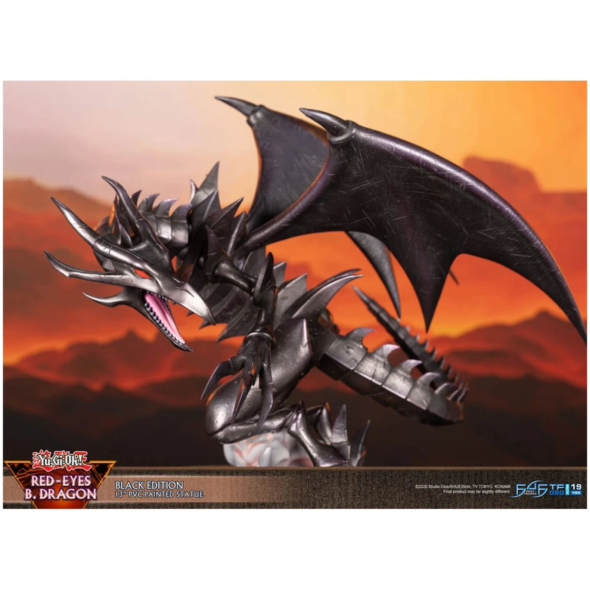 Yu-Gi-Oh! PVC Statue Red-Eyes B. Dragon Black Colour 33cm - Image 2