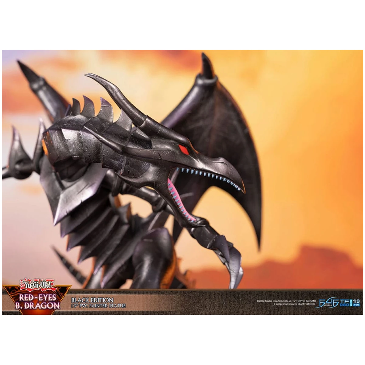 Yu-Gi-Oh! PVC Statue Red-Eyes B. Dragon Black Colour 33cm - Image 3