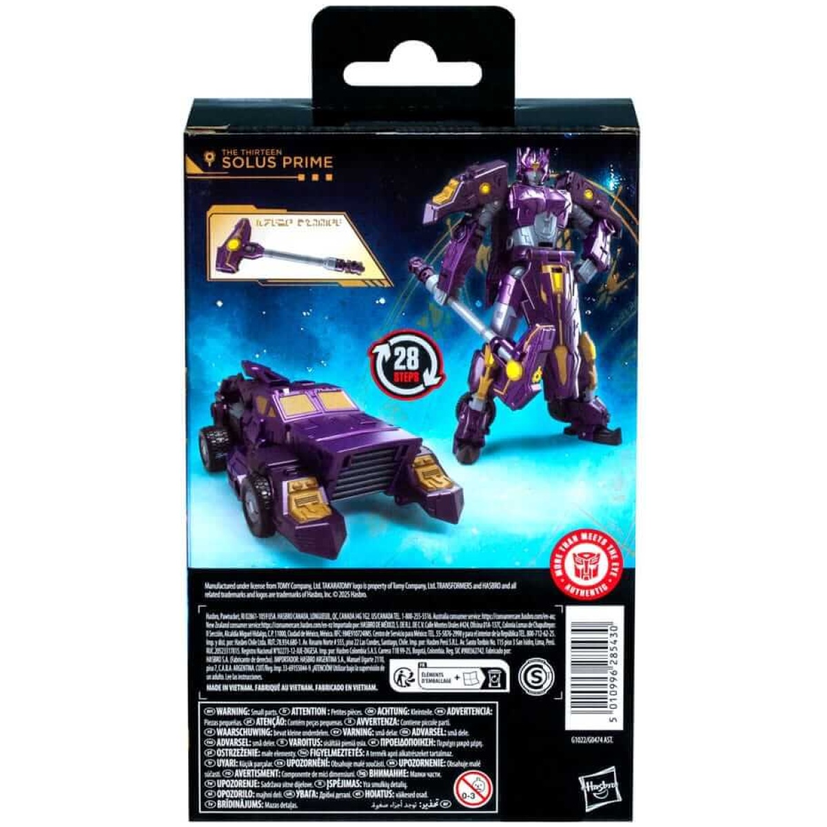 Transformers Age of the Primes Deluxe Class Action Figure The Thirteen Autobot Solus Prime 14cm - Image 4