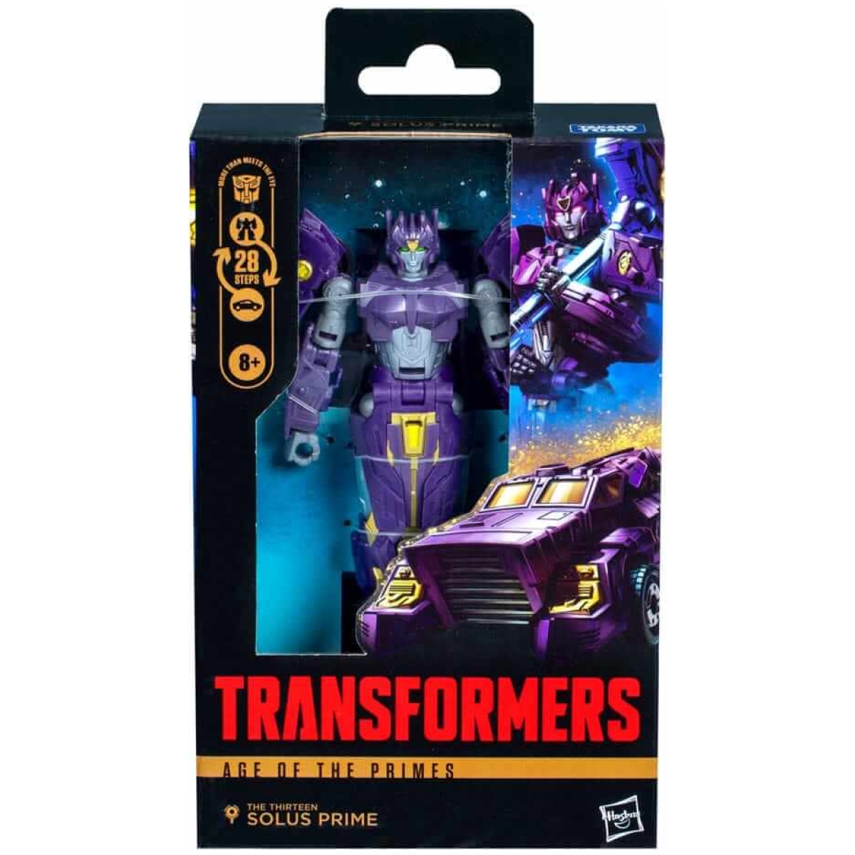 Transformers Age of the Primes Deluxe Class Action Figure The Thirteen Autobot Solus Prime 14cm - Image 1