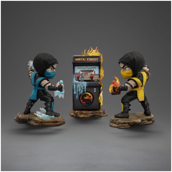 Mortal Kombat Mini Co. PVC Figures Scorpion vs. Subzero Arcade Set 15cm