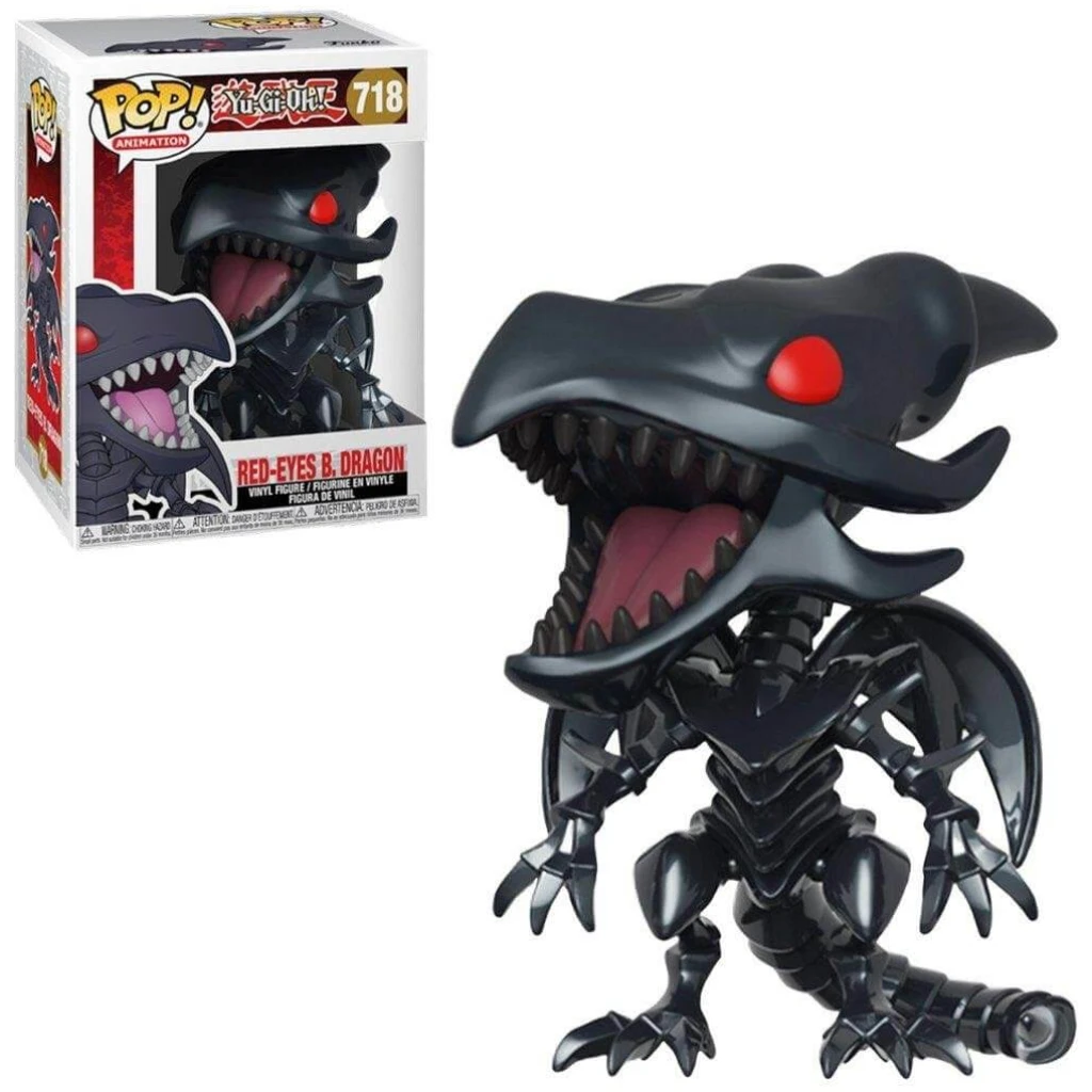    figoura funko pop yu gi oh red eyes black dragon  x