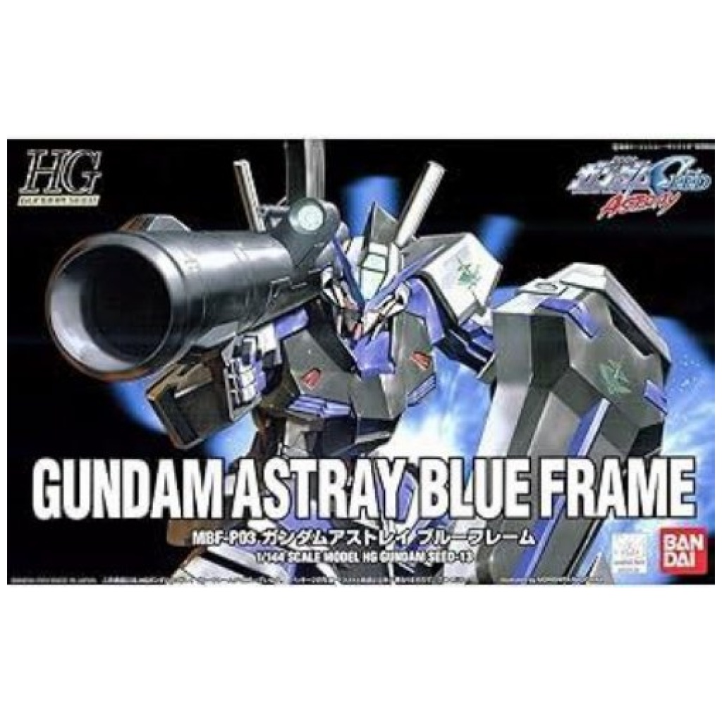   mobile suit gundam high grade gunpla mbf p gundam astray blue frame   set montelismou x