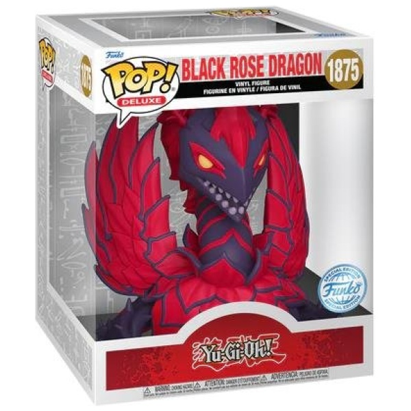 Funko POP! Deluxe: Yu-Gi-Oh! - Black Rose Dragon #1875 special edition