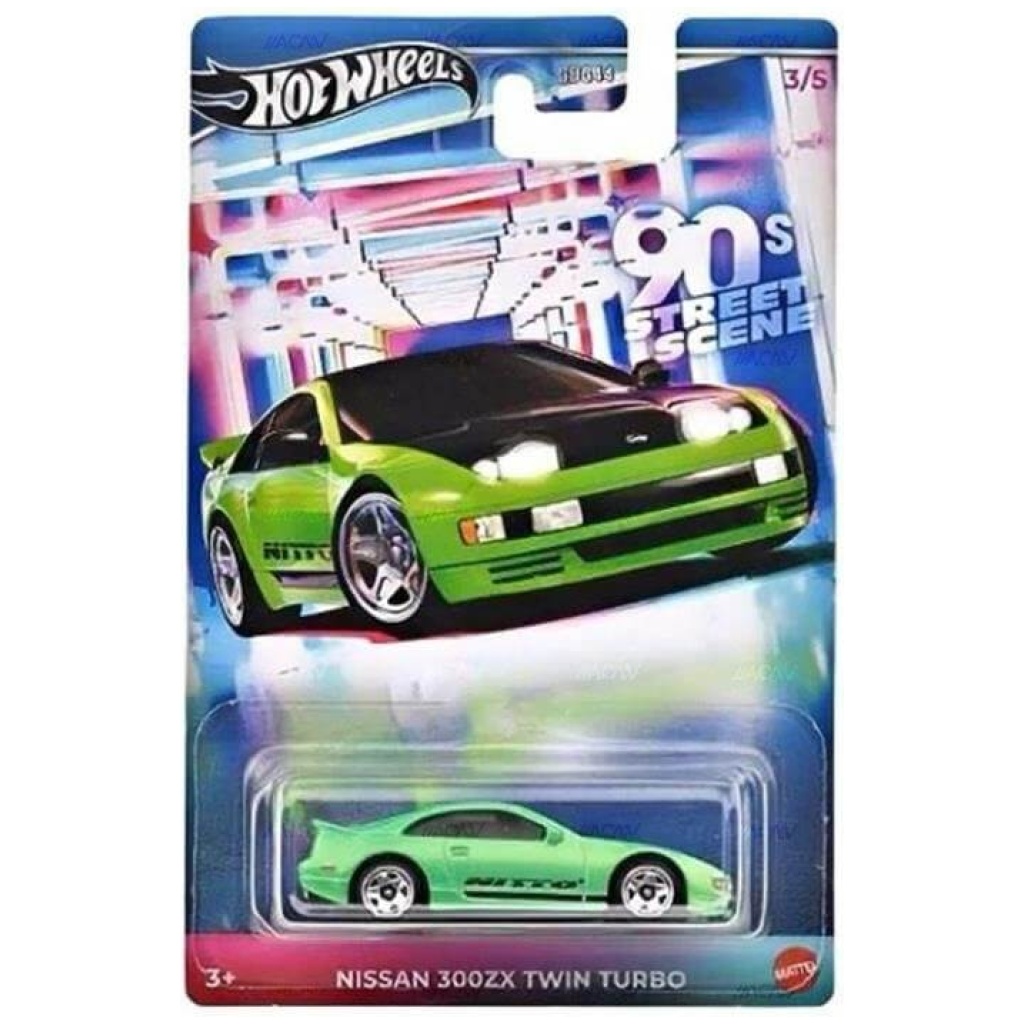    hot wheels  s street scene nissan zx twin turbo jcb x