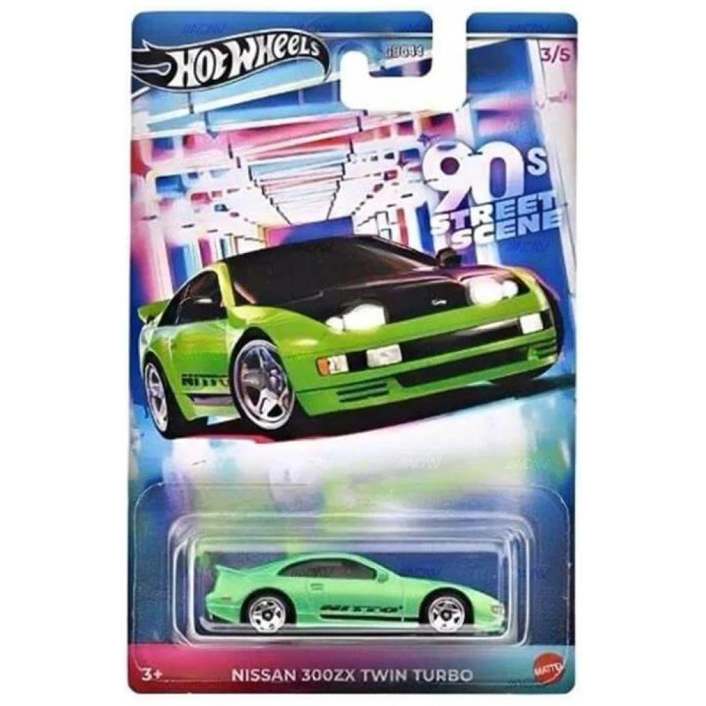    hot wheels  s street scene nissan zx twin turbo jcb x