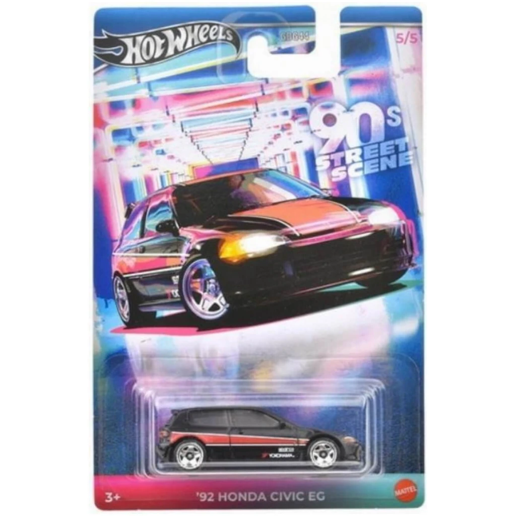    hot wheels  s street scene  honda civic eg jcb x