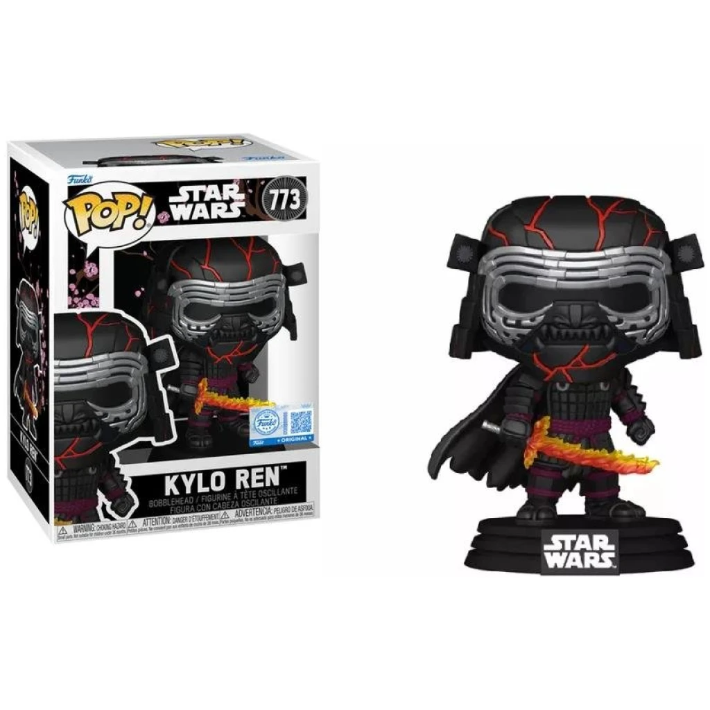    figoura funko pop star wars kylo ren  exclusive x
