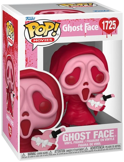 x_fk83105_a Funko POP! Scream - Ghost Face (Valentine) #1725 - Image 1
