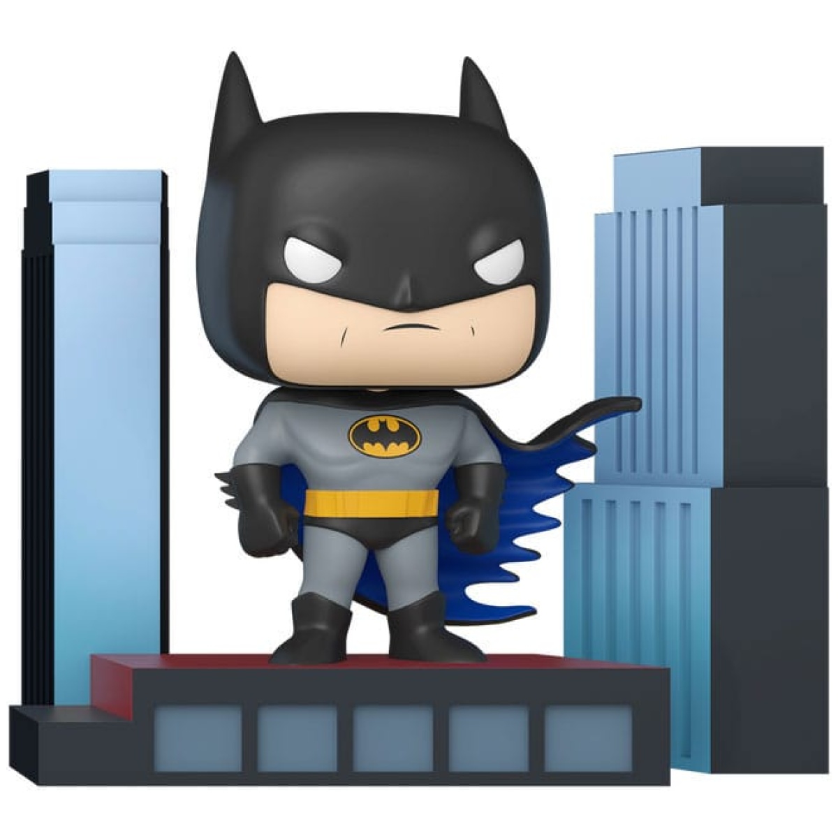 Funko POP! DC Heroes: Batman Animated Series - Batman on Rooftop #549 - Image 2