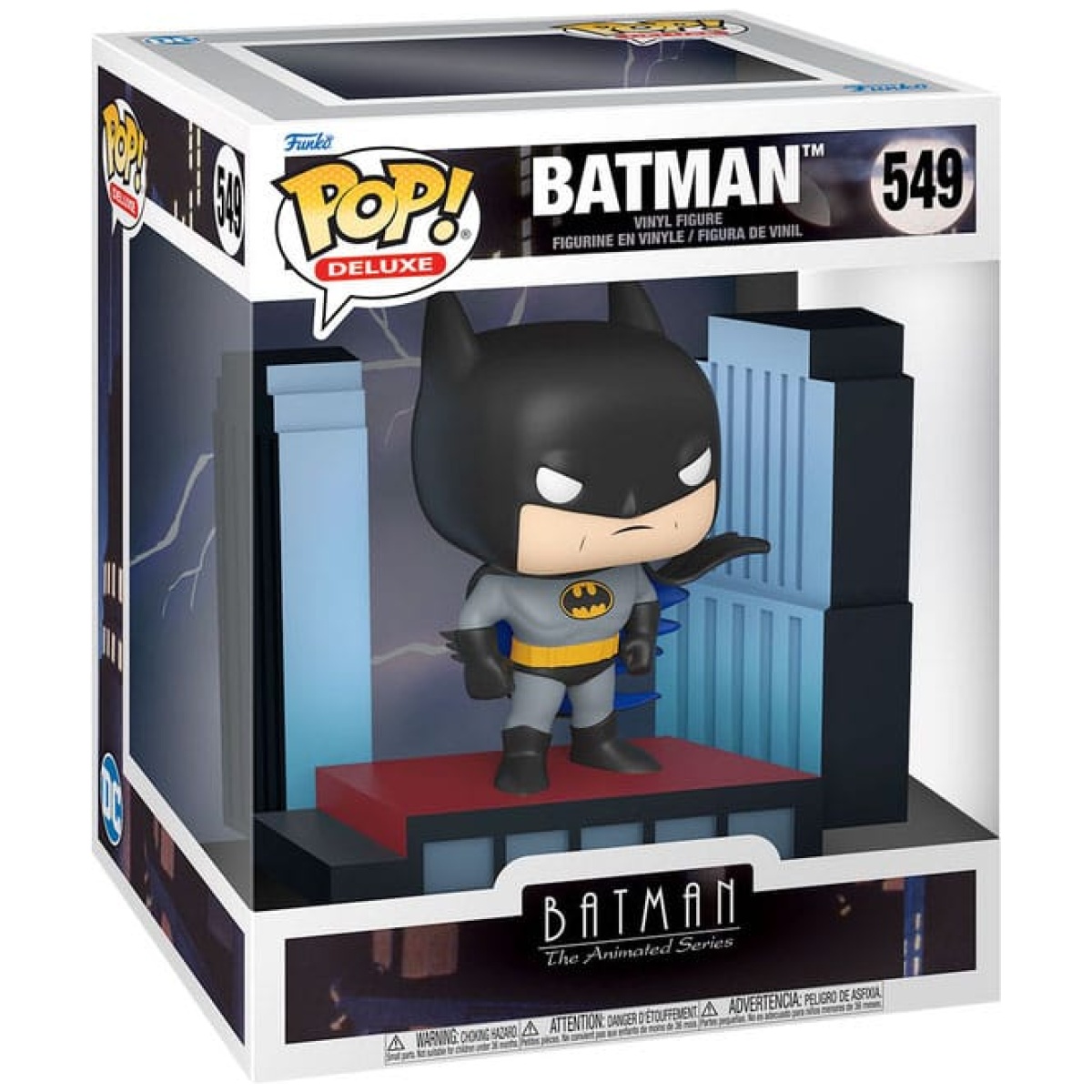 Funko POP! DC Heroes: Batman Animated Series - Batman on Rooftop #549 - Image 1