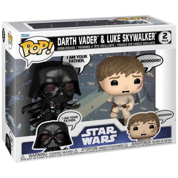 Funko POP! Star Wars - Vader & Luke 2-Pack