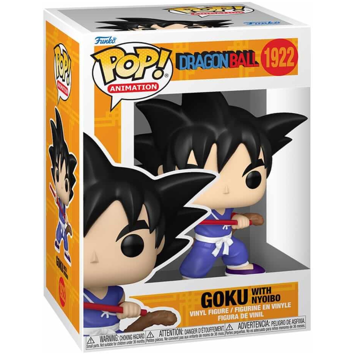Funko POP! Dragon Ball - Goku With Nyoibou #1922 - Image 1