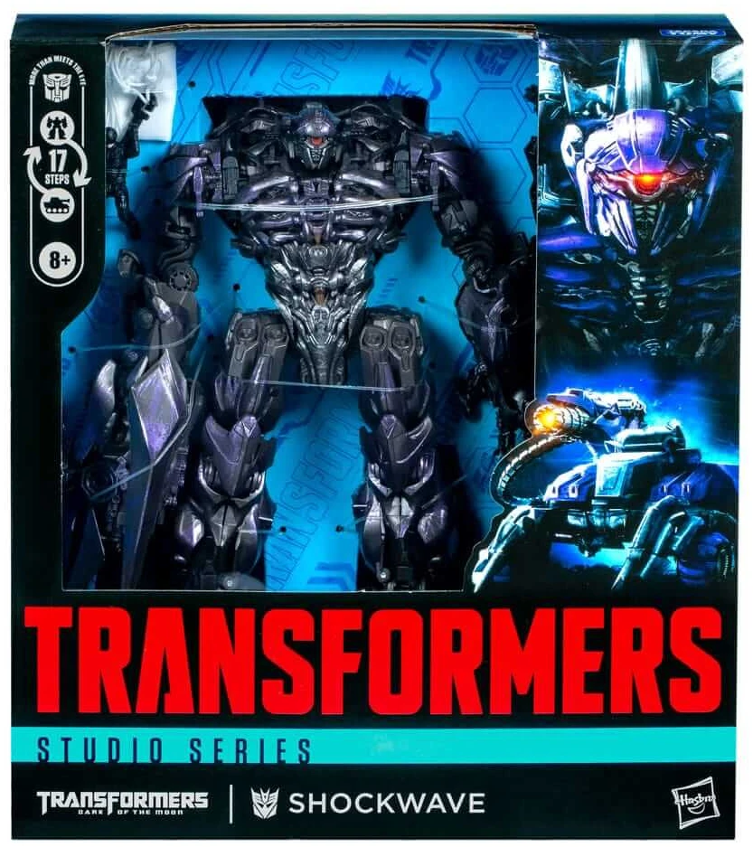 x_hasg0483_e Transformers: Dark of the Moon Studio Series Leader Class Action Figure Shockwave 21cm - Image 1