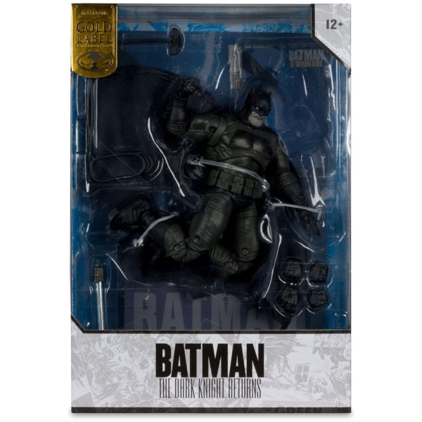 DC Multiverse McFarlane Cover Recreations Action Figure Batman (Batman: The Dark Knight Returns #1) (Gold Label) 18cm