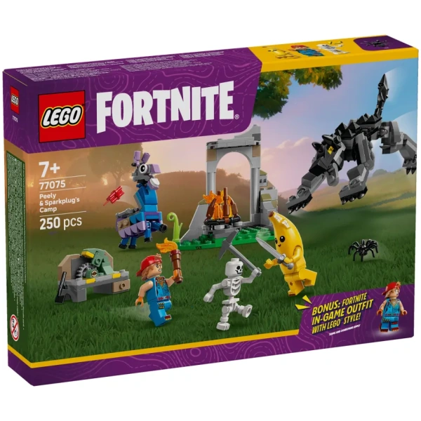 LEGO Fornite Peely & Sparkplug's Camp