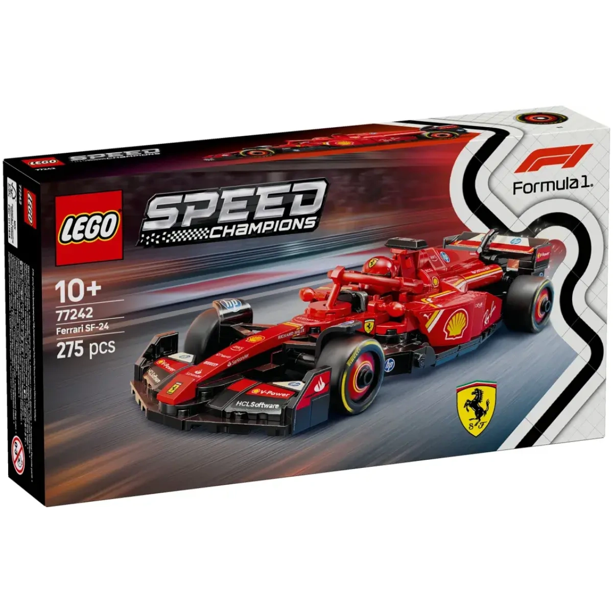 LEGO Speed Champions Ferrari SF-24 F1 Race Car - Image 1