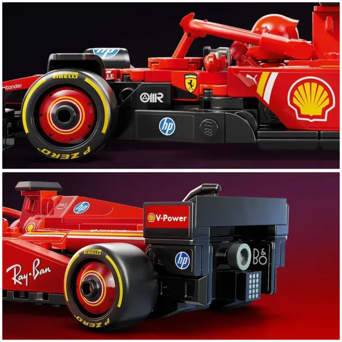 LEGO Speed Champions Ferrari SF-24 F1 Race Car - Image 3